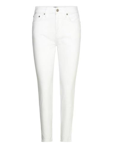 High-Rise Skinny Ankle Jean White Lauren Ralph Lauren