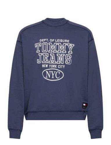 Tjm Bxy Wshd Prep Explr Crew Ext Navy Tommy Jeans