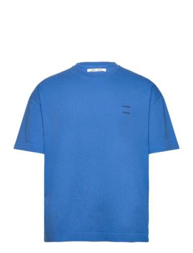 Joel T-Shirt 11415 Blue Samsøe Samsøe