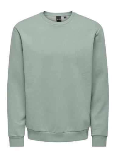 Onsceres Crew Neck Noos Green ONLY & SONS