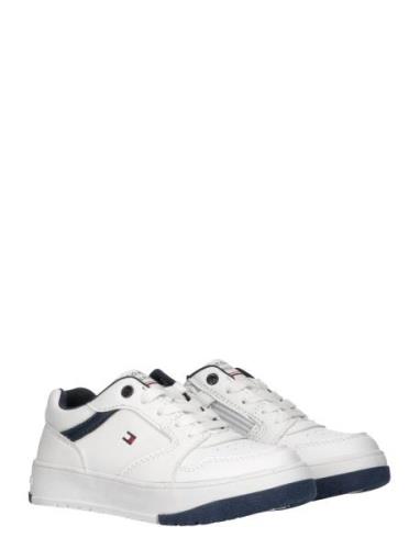 Low Cut Lace-Up Sneaker White White Tommy Hilfiger