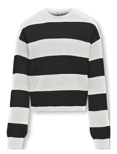 Kogfranca Short L/S Stripe Knt Noos Patterned Kids Only