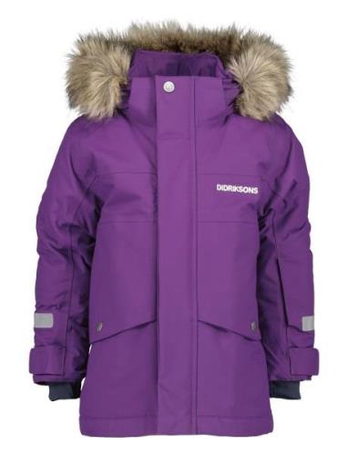 Bjärven Kids Parka 3 Purple Didriksons