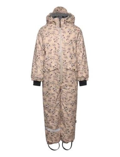 Pu Snow Suit Recycled - Aop Pink Mikk-line