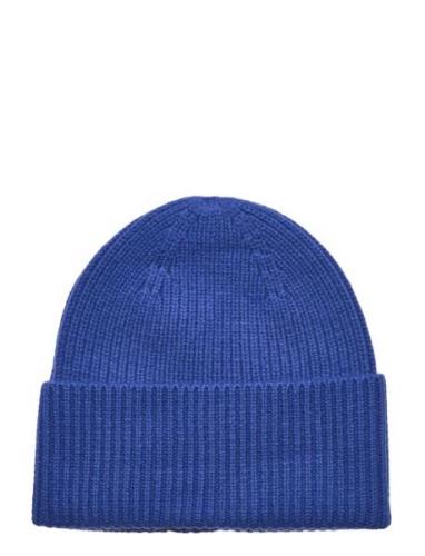 Fold Rib Cap Blue Davida Cashmere