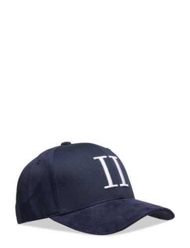 Baseball Cap Suede Ii Blue Les Deux