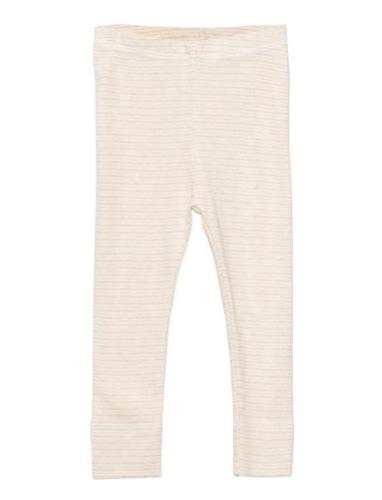 Striped Leggings Beige Copenhagen Colors