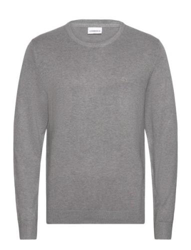 Melange Round Neck Knit Grey Lindbergh