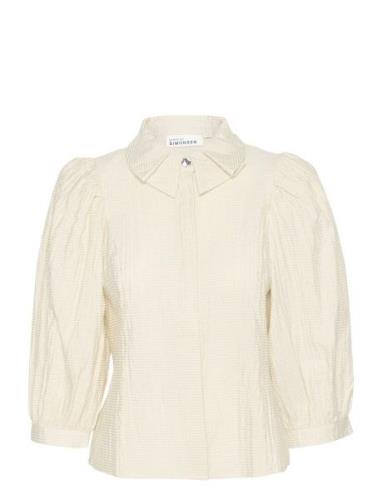 Kbruby Frosty Blouse Cream Karen By Simonsen