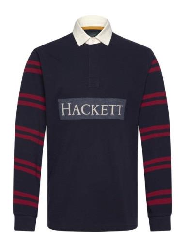 Heritage Hkt Str Rby Navy Hackett London