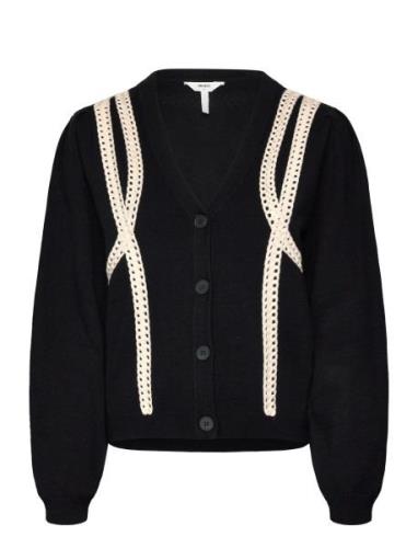 Objulla Knit L/S Re Cardigan 134 Black Object