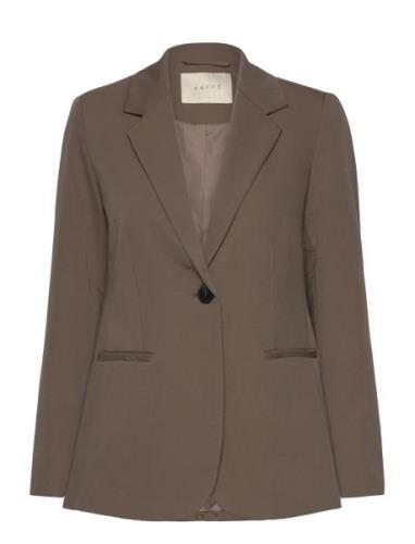 Kasakura Blazer Brown Kaffe