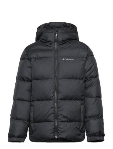 Puffect Hooded Jacket Black Columbia Sportswear