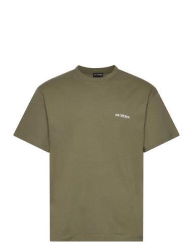 Boxy Tee S/S Artwork Green HAN Kjøbenhavn