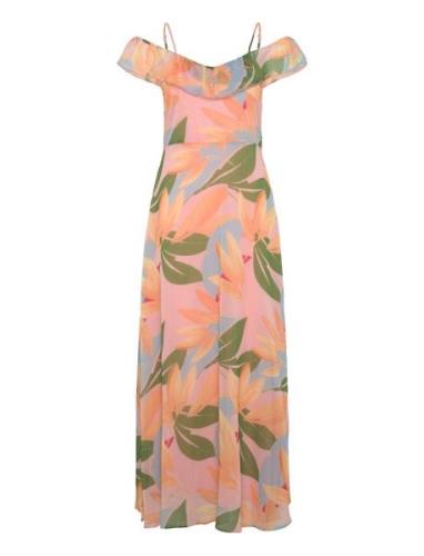 Recycled Chiffon Dress Pink Rosemunde