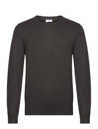 Melange Round Neck Knit Brown Lindbergh