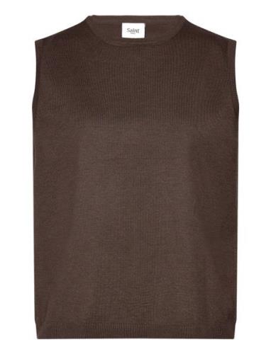 Milasz Vest Brown Saint Tropez