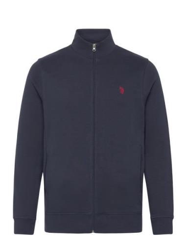 Uspa Sweat Collar/Zip Eran Men Navy U.S. Polo Assn.