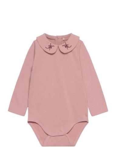 Body Ls W. Collar Pink Fixoni