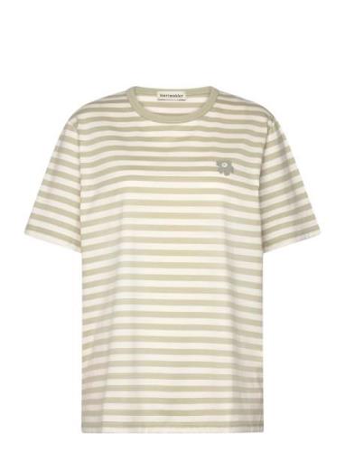 Tasaraita Men Ss Khaki Marimekko