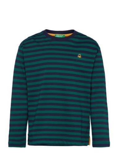 T-Shirt L/S Green United Colors Of Benetton