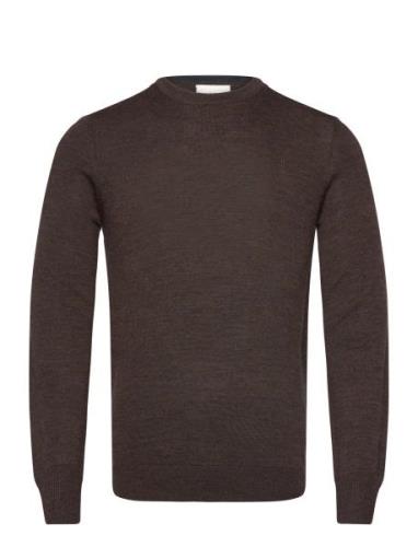 Bs Jupiter Regular Fit Knitwear Brown Bruun & Stengade