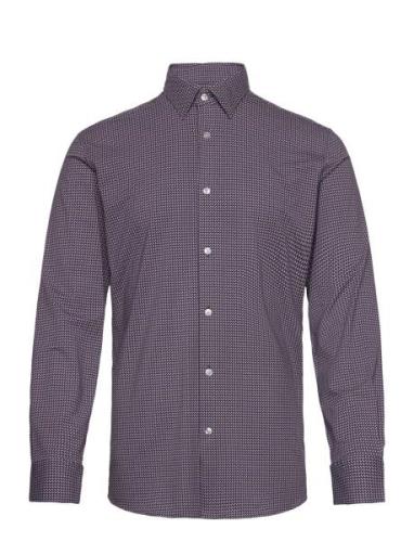 Bs Rio Performance Fit Shirt Purple Bruun & Stengade