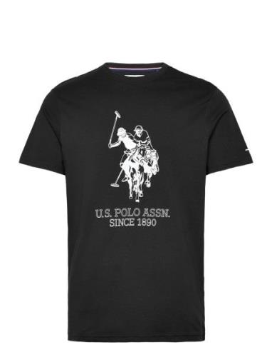 Kalle Rel Sj Uspa M Tee Black U.S. Polo Assn.