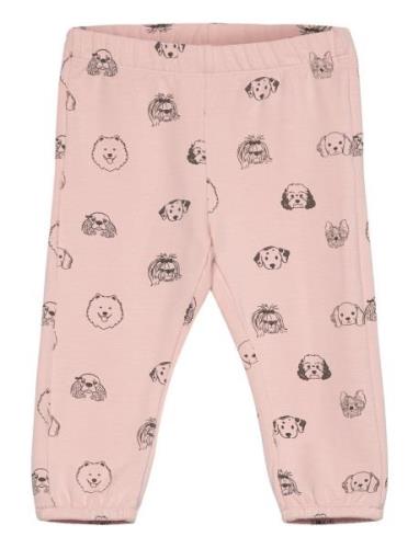 Pants Aop Sweat Pink Minymo