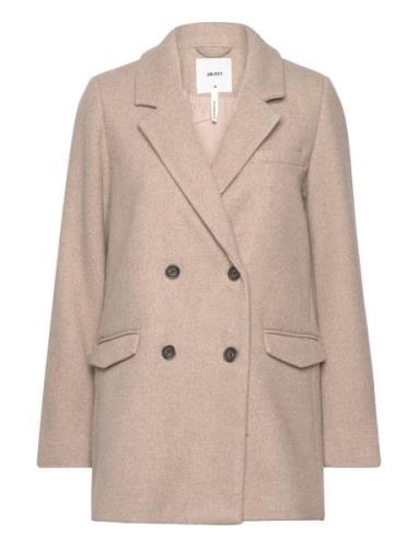 Objblaza Le Jacket Noos Beige Object