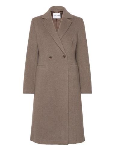 Yamilla Coat 11104 Brown Samsøe Samsøe