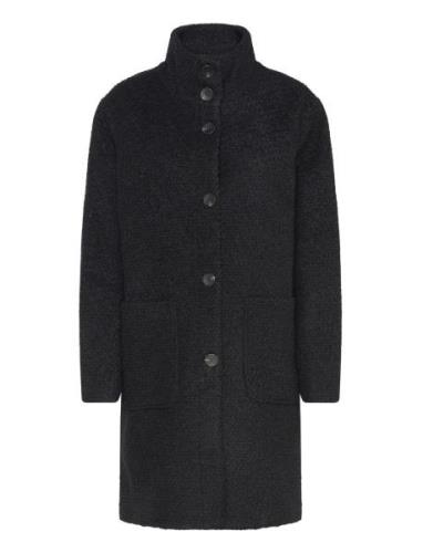 Ferddysz Coat Outerwear Black Saint Tropez