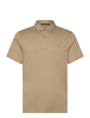 Sleek Mk Polo Khaki Michael Kors