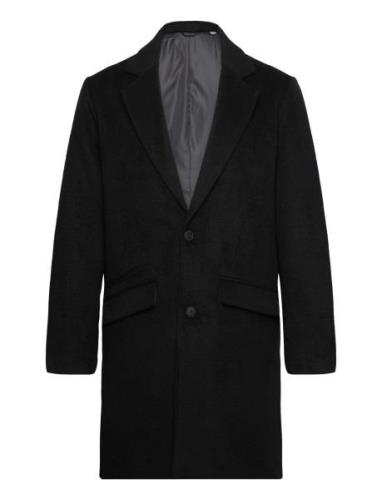 Jjhays Wool Blend Coat Black Jack & J S