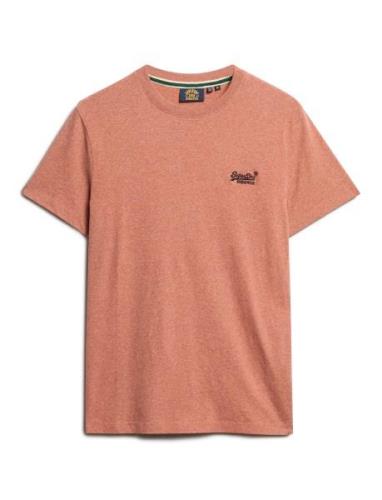 Vintage Logo Emb Tee Orange Superdry