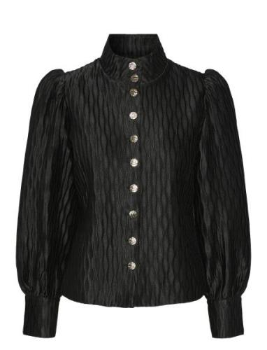 Yasripple Ls Shirt - Show Black YAS