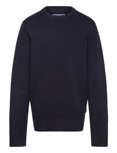 Jprblamilano Stitch Knit Crew Neck Jnr Navy Jack & J S