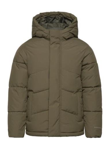 Jjworld Puffer Jacket Jnr Green Jack & J S