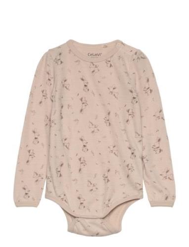 Body Ls - Aop Beige CeLaVi