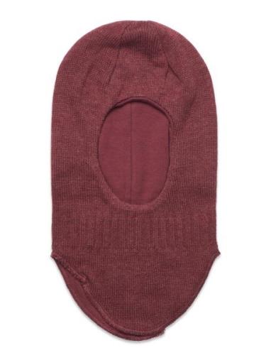 Balaclava - Knitted Burgundy CeLaVi