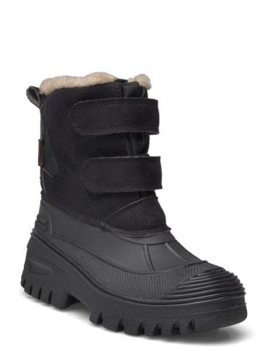 Boots Lightweight Velcro Black En Fant