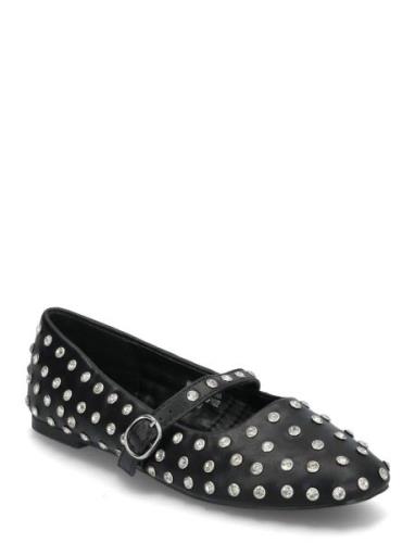 Fall Simili Mary Jane #P Black Bianco