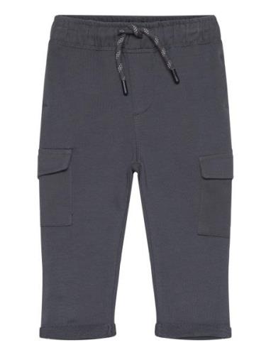 Cotton Jogger Cargo Pants Grey Mango