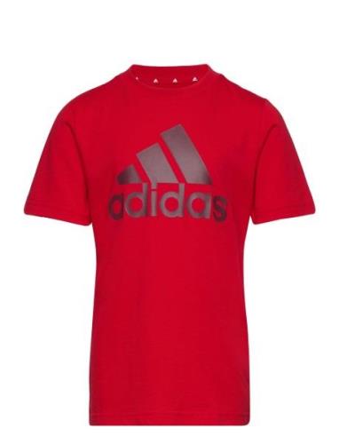 U Bl Tee Red Adidas Sportswear