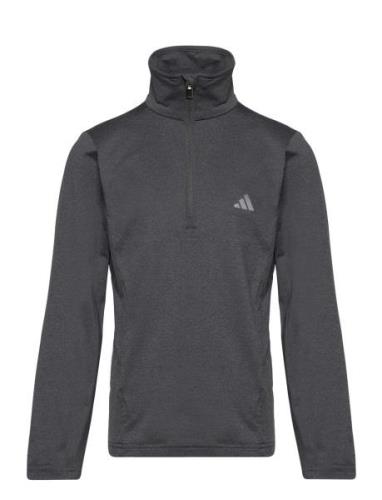 J Hea 1/2 Zip Black Adidas Sportswear