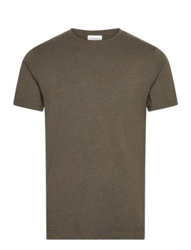 Basic Tee S/S Khaki Lindbergh