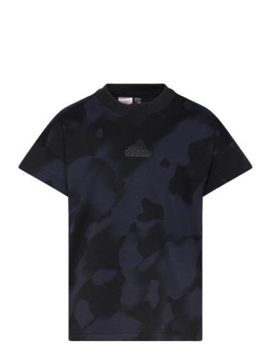 Jg Fi Aop T Black Adidas Sportswear