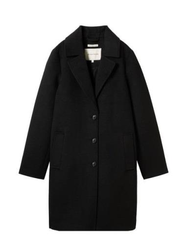 Long Coat Black Tom Tailor