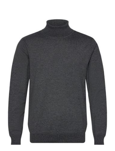 Bhbruton Roll Neck Knit Black Blend