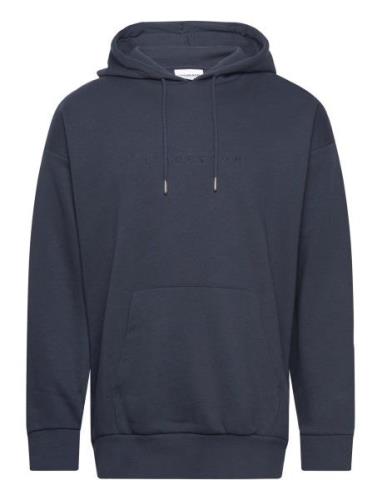 Over D Brand Carrier Hoodie Navy Lindbergh